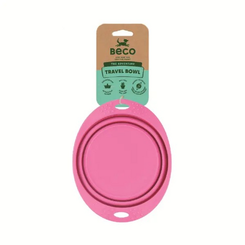 Beco Travel Bowl Pink