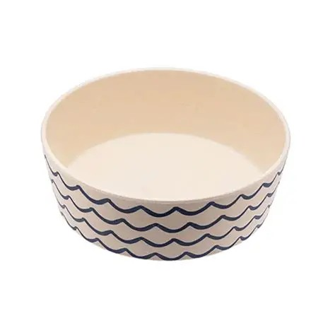 Beco Bamboo Ocean Waves Bowl