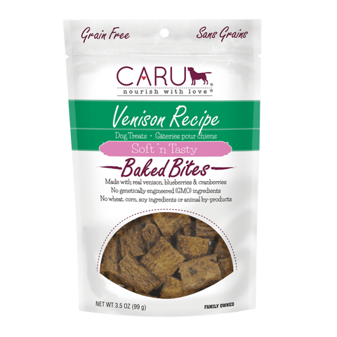 Caru Soft ‘n Tasty Venison Baked Bites
