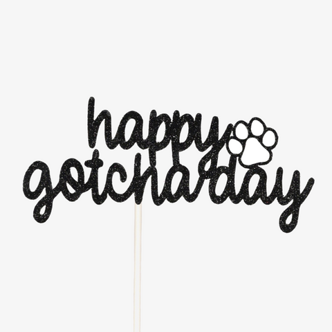 Written Happy Gotcha Day Topper