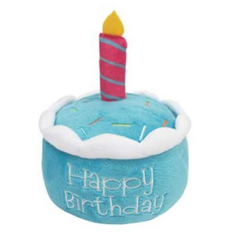 Foufit Plush Birthday Cake Blue