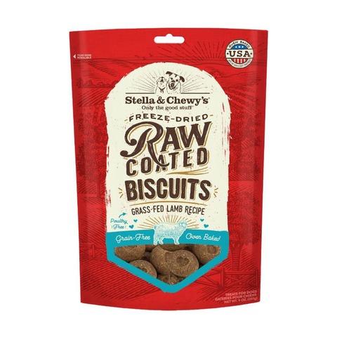 Stella & Chewy’s Freeze-Dried Raw Coated Biscuits Lamb