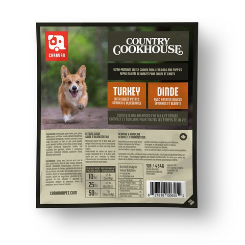 Big Country Raw Caravan Gently Cooked Turkey