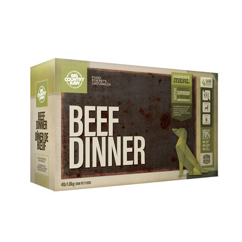 Big Country Raw Dinner Carton Beef