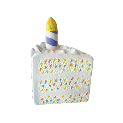 Foufit Latex Birthday Cake White