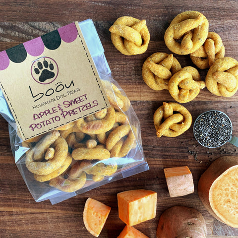 Apple & Sweet Potato Pretzels