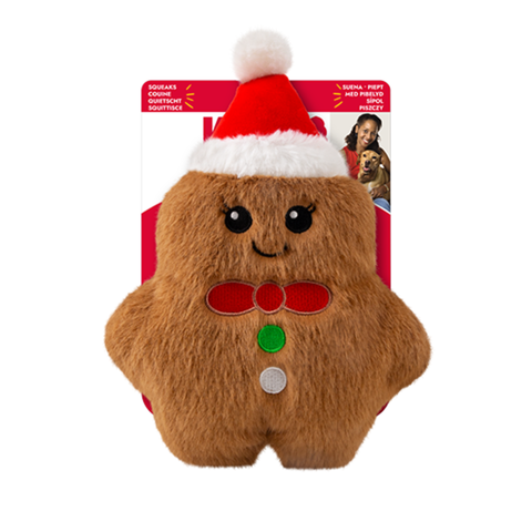 Kong Holiday Snuzzles Gingerbread