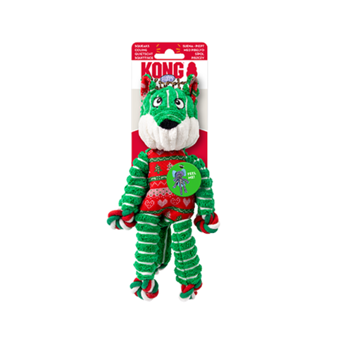 Kong Holiday Floppy Knots Fox