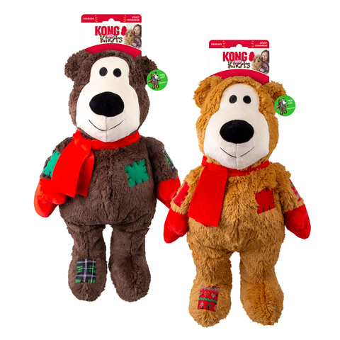 Kong Holiday Wild Knots Bear