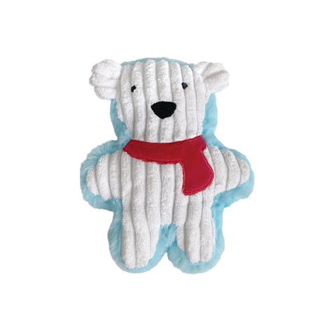 Foufit Holiday Corduroy Pals Polar Bear