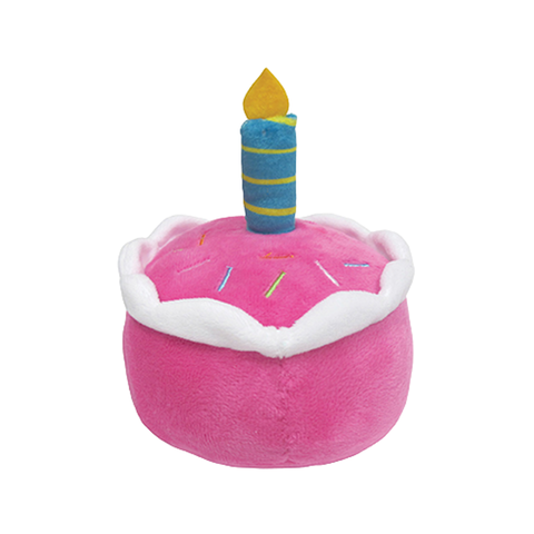 Foufit Plush Birthday Cake Pink