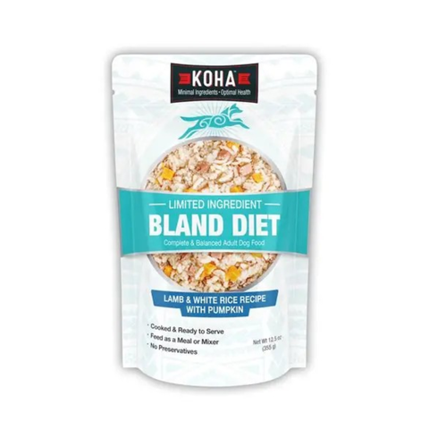 Koha Bland Diet Lamb & White Rice Recipe