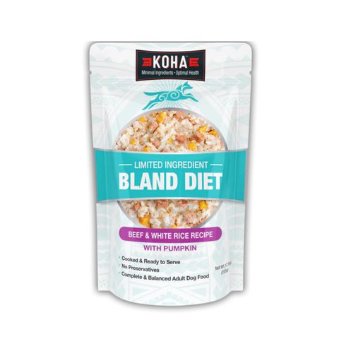 Koha Bland Diet Beef & White Rice Recipe