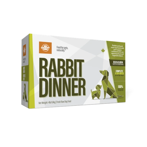 Big Country Raw Dinner Carton Rabbit