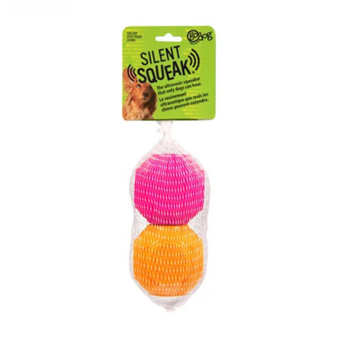 Godog Silent Squeaker Balls