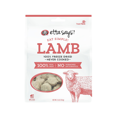 Etta Says Freeze Dried Lamb Treats