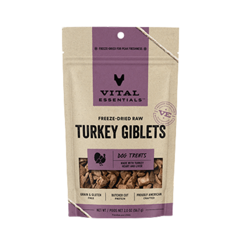 Vital Essentials Freeze Dried Turkey Giblets