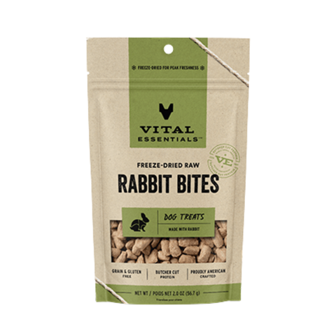 Vital Essentials Freeze Dried Rabbit Bites