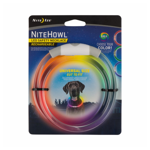 NiteHowl Rechargable LED Collar Disc-O-Select