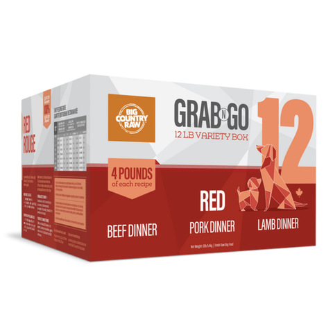 Big Country Raw Grab N Go Red 12lb