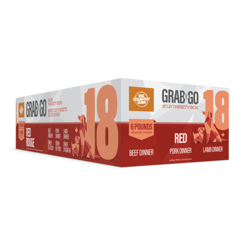 Big Country Raw Grab N Go Red 18lb