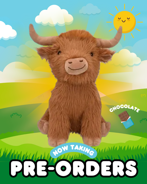 PRE-ORDER: Highland Cow Dog Toys