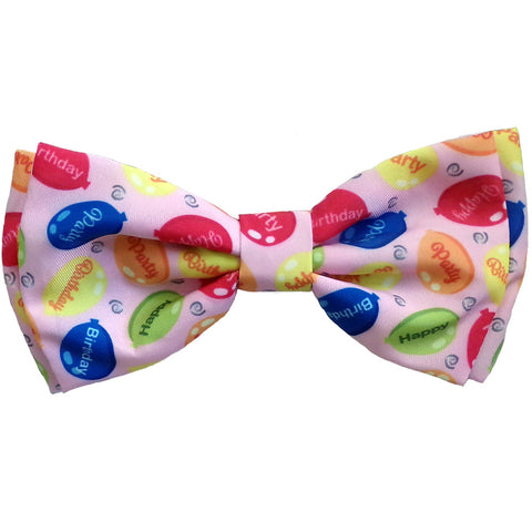 Birthday Bow Tie Pink