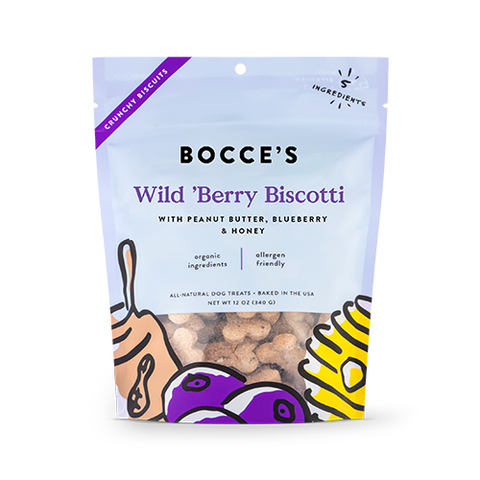 Bocce's Bakery Wild 'Berry Biscotti