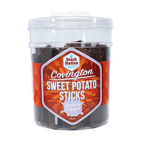 This & That Snack Station Blueberry Yogurt Sweet Potato Sticks