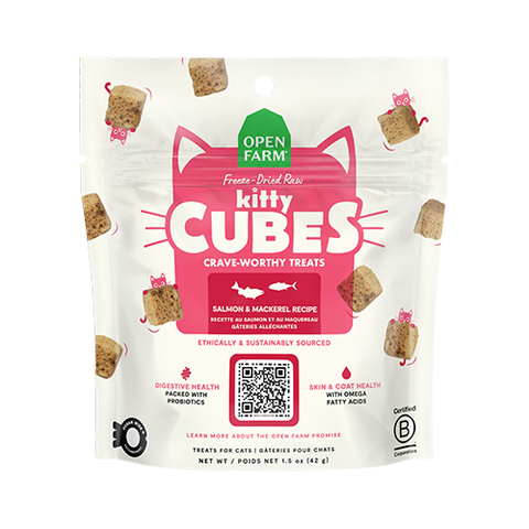 Open Farm Kitty Cubes Salmon & Mackerel for Cats
