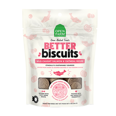 Open Farm Better Biscuits Salmon & Oatmeal