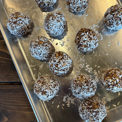 Carob Snowballs