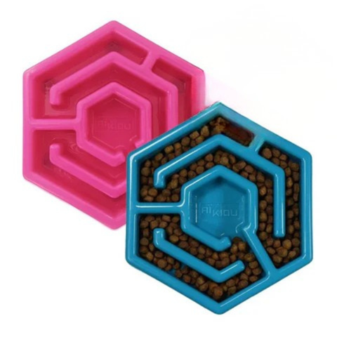 Aikiou Hexa Slow Feeder Bowl
