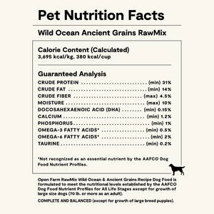 Open Farm RawMix Wild Ocean Ancient Grains