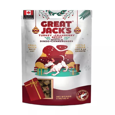 Great Jacks Holiday Turkey & Cranberry Treats