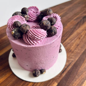 Blueberry Pop Cake