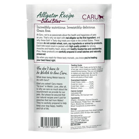 Caru Soft ‘n Tasty Alligator Baked Bites