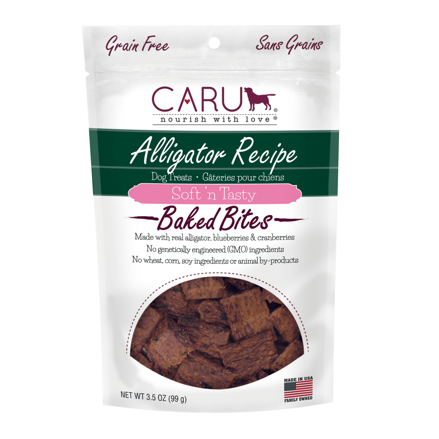 Caru Soft ‘n Tasty Baked Bites - Alligator