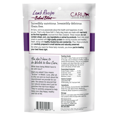 Caru Soft ‘n Tasty Lamb Baked Bites