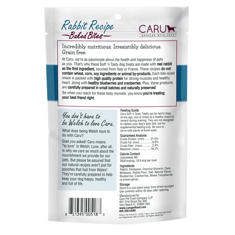 Caru Soft ‘n Tasty Baked Bites Rabbit