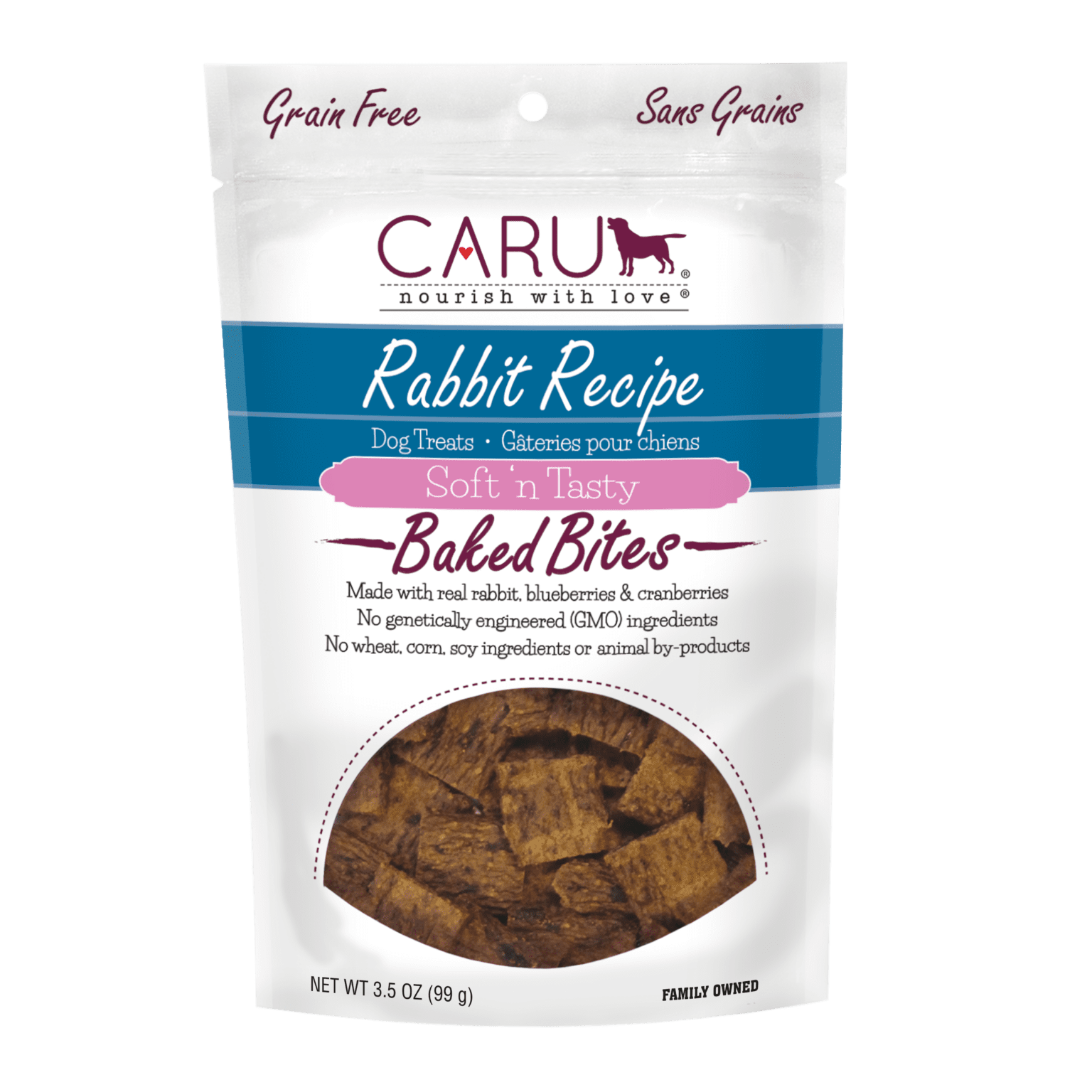 Caru Soft ‘n Tasty Baked Bites - Rabbit