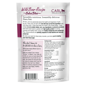 Caru Soft ‘n Tasty Baked Bites - Wild Boar