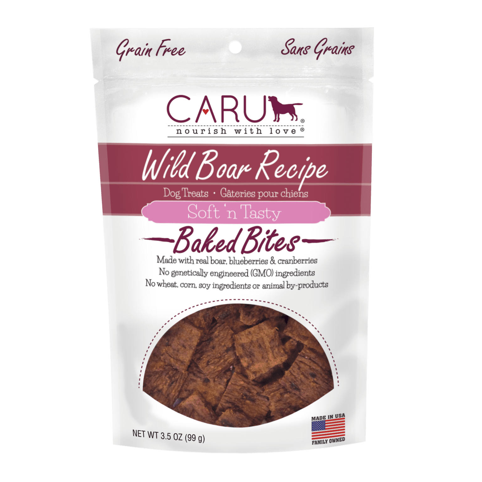 Caru Soft ‘n Tasty Baked Bites - Wild Boar