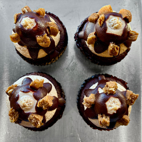 Peanut Butter Buster Cupcakes