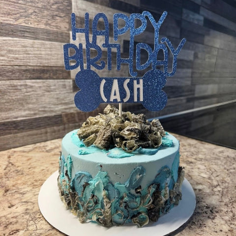 Land & Sea Cod Skin Cake