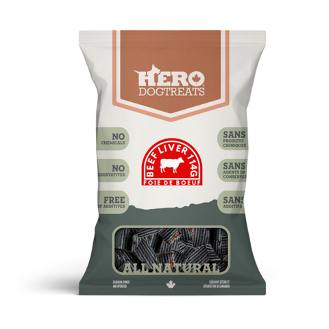 Hero Dog Treats Beef Liver