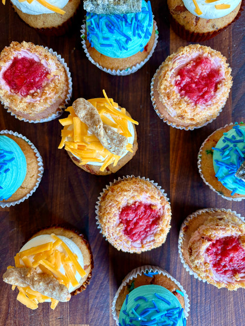 Cupcakes galore! Shop in store daily 🧁