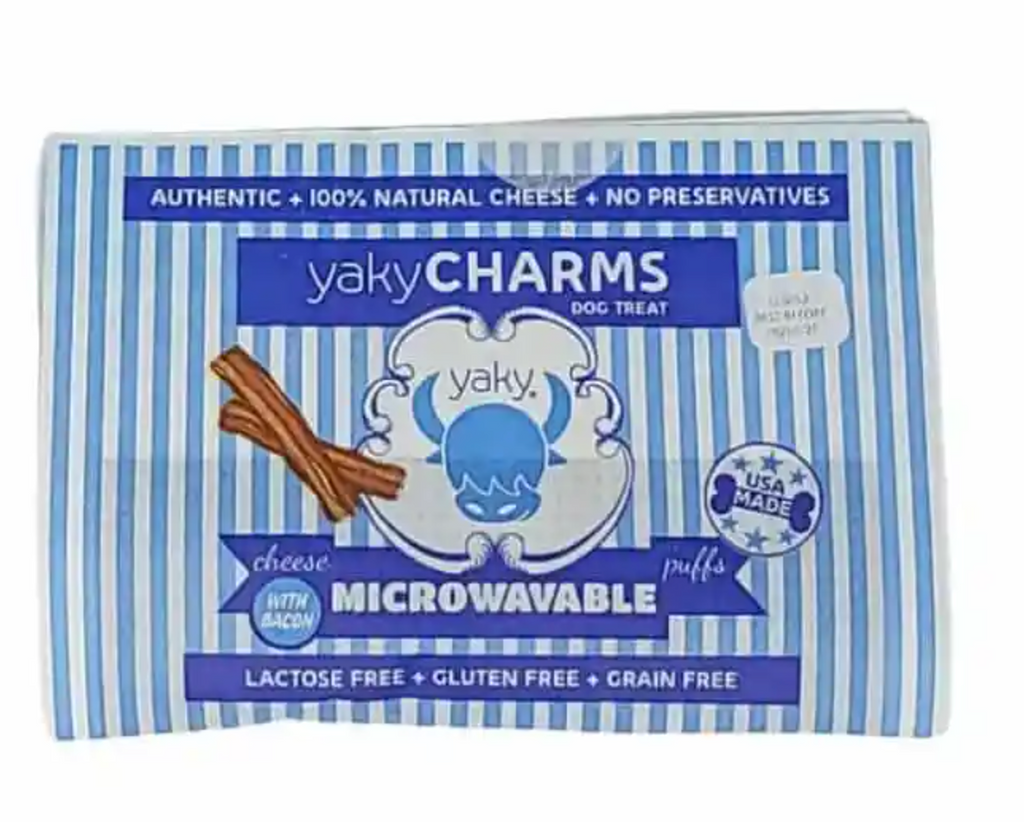 Yaky Charms Dog Popcorn Bacon