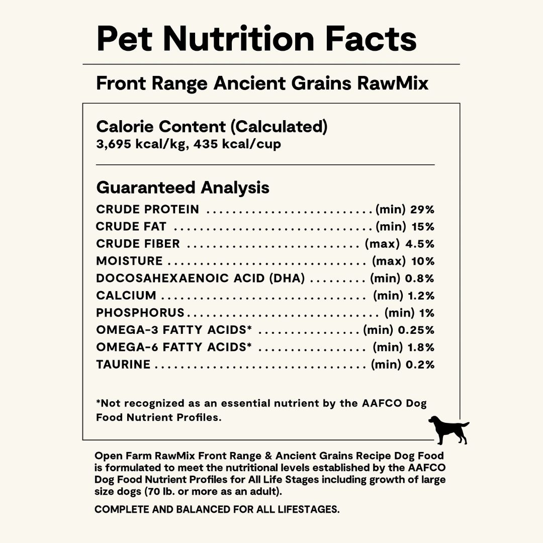 Open Farm RawMix Front Range Ancient Grains