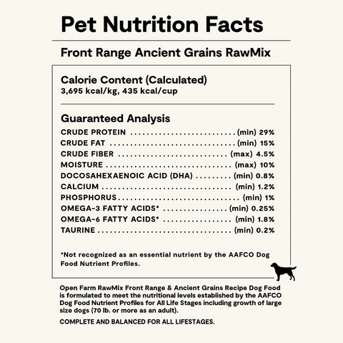 Open Farm RawMix Front Range Ancient Grains